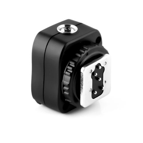 [AUSTRALIA] - PIXEL Flash Hot Shoe for Nikon, TF-322 Flash Hot Shoe Sync Adapter with Extra PC Sync Port Dedicated for Nikon DSLR Shoe Mount Camera & Flashgun 