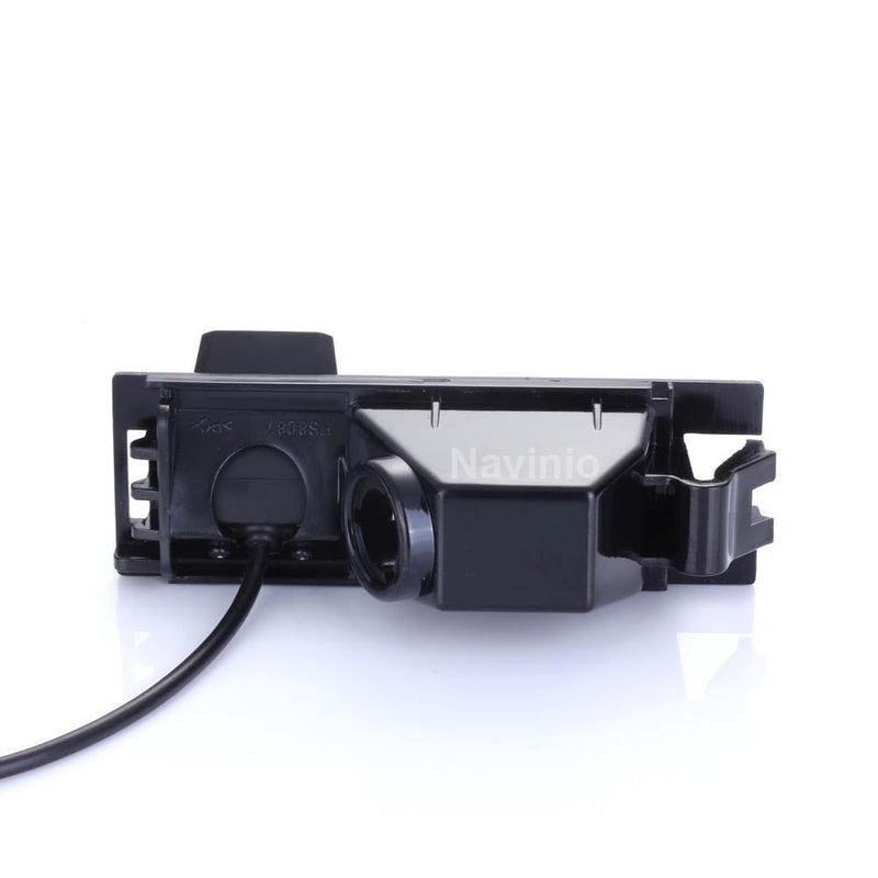 Super HD Vehicle Camera 1280x720 Pixels 1000 TV Lines Car Rear View Backup Camera License Plate Light Parking Camera for Hyundai IX35 135 Tucson 2010 2012 2013 (NO.8087 with 2 Clip) 8087 with 2 clip