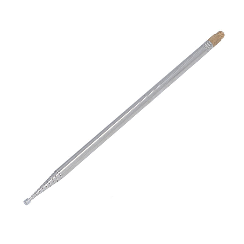 Shortwave Antenna 201 Stainless Steel Telescoping 10 Sections 2.5m Length for Shortwave Communication