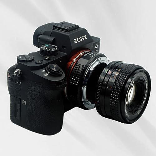 PHOLSY Lens Mount Adapter Compatible with Konica AR Lens and Sony E Camera Konica AR to Sony E