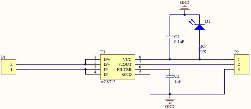 [AUSTRALIA] - Aihasd Current Sensor ACS712 20 A Range Current Sensor Module f ¨ ¹ R Arduino 