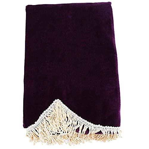 Bnineteenteam Electronic Keyboard Anti-Dust Cover 88 Key Piano Cover Split Curtain Design Purple