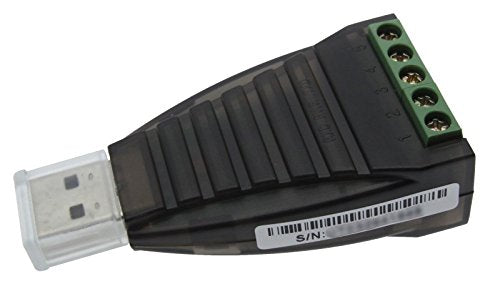 Gearmo Mini USB to RS485 / RS422 Converter FTDI CHIP with Screw Terminals and Windows 10 Support