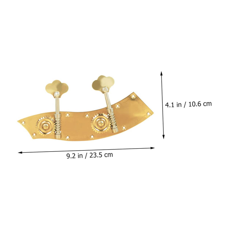 Mikinona 2Pcs Bass Knob Tuning Peg Double Bass Accessories Bass Head Tuner Upright Double Bass Parts guitar accesories guitar tuners violin tuning keys copper alloy advanced string pegs