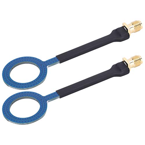 2-Piece EMC Near Field Probe Set 20 mm H-Field Probe EMC Magnetic Field Probe Antenna SMA Socket Interface 1.6 mm / 0.06 Inch