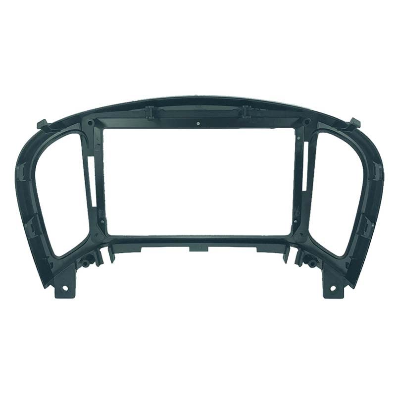 9'' Car Radio Stereo Dash Frame Fascia Bezel Panel w/Power Harness Cable Compatible for Nissan Juke 2010~19 Infiniti ESQ 2014~18 Install Mount Kit