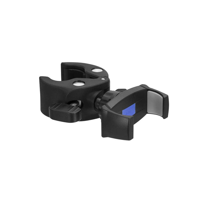 ARKON Mounts Mobile Grip 5 Phone Holder with Clamp Mount | Secure Spring-Loaded Holder | Clamp Phone Mount for Strollers, Treadmills, Bike | Compatible with iPhone, Samsung, & More