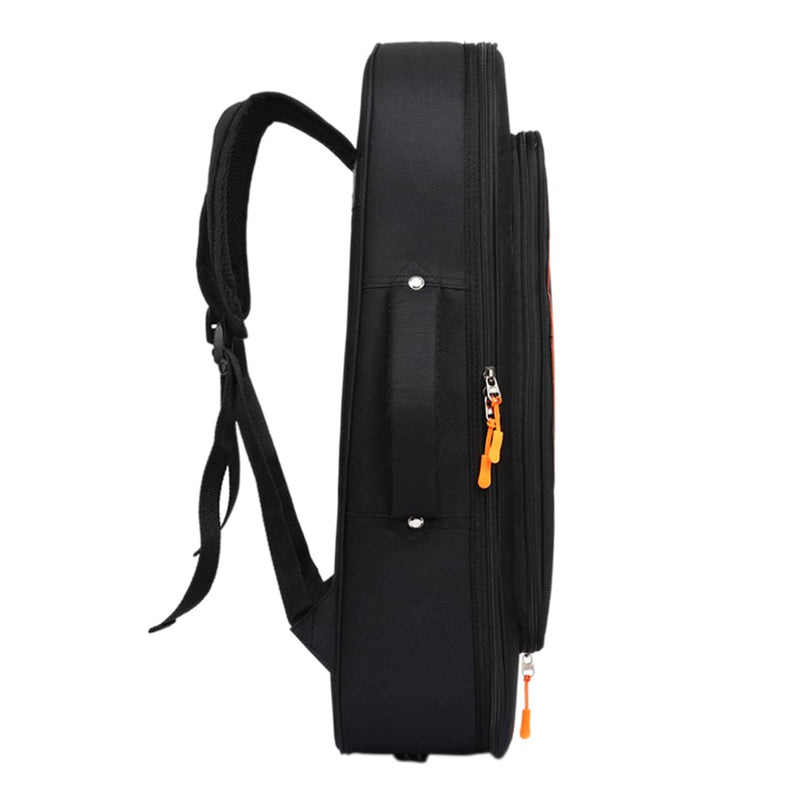 Vaguelly Trumpet Bag Trumpet Backpack Case Lightweight Trumpet Gig Bag with Adjustable Shoulder Straps, Musical Instrument Pouch Outdoor Trumpet Carrying Bag Trumpet Holder