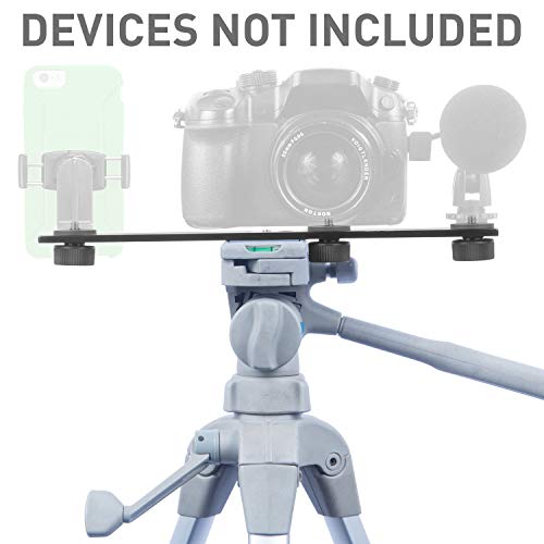 iBOLT Triple Camera and Accessories Attachment bar Tripod Mount