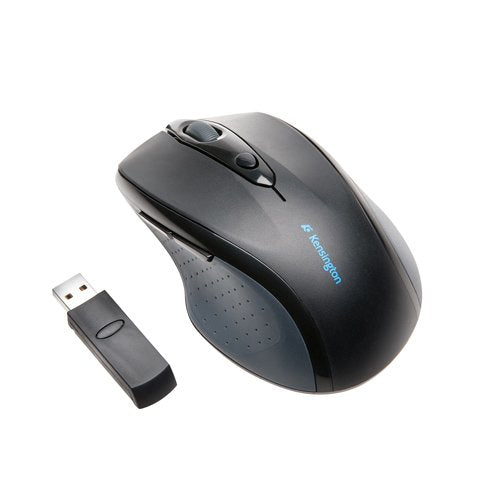 Kensington Pro Fit Full-Size Wireless Mouse (K72370US),Black/Silver