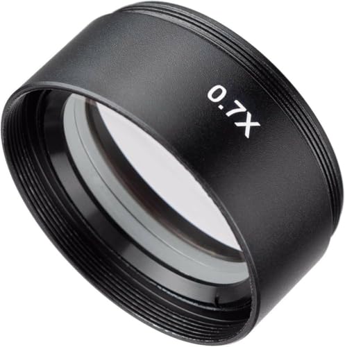 AmScope 0.7X Barlow Lens for SM Stereo Microscopes (48mm) SM07