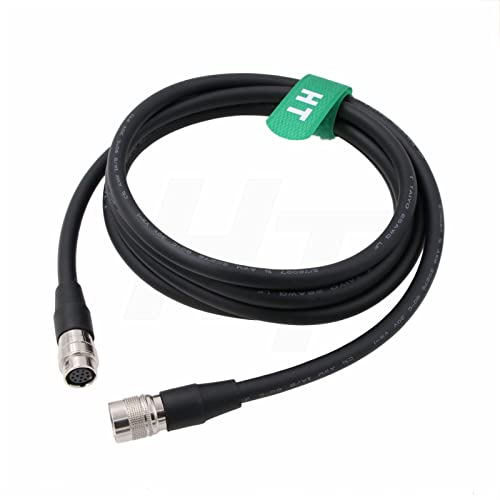 Extension Cable 12 Pin Hirose Male to 12-pin Female Jack for Sony Panasonic Camera CCXC-12P DXC-950 990 to Remote Control Unit (3m) 3m
