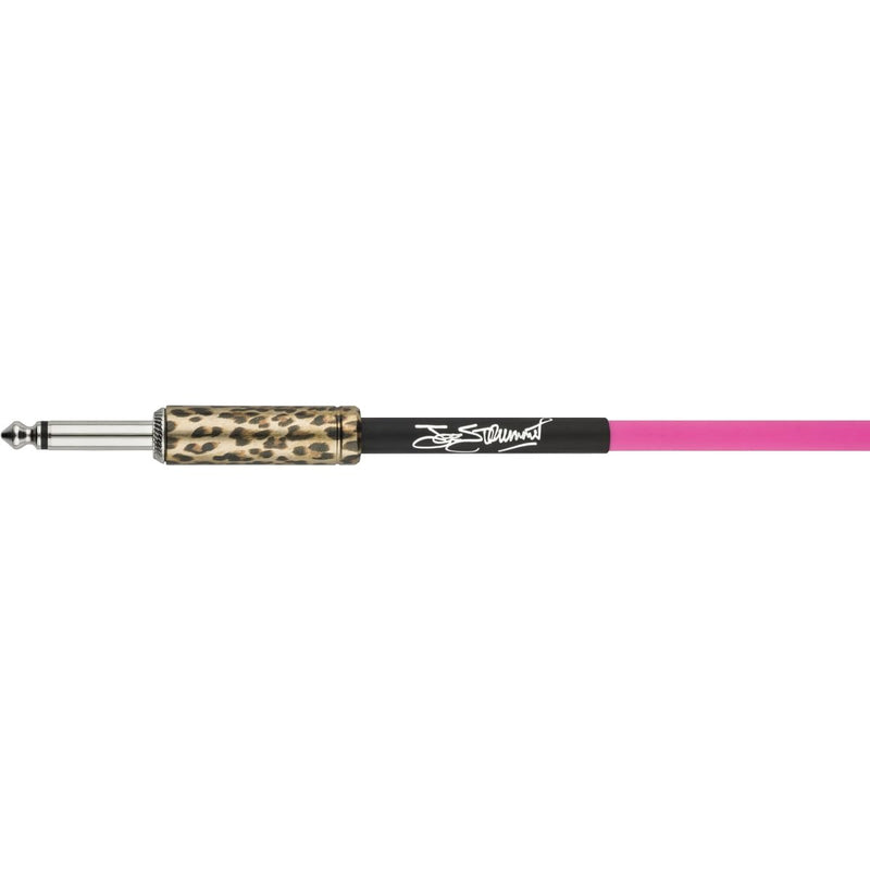 Fender Joe Strummer 13' Instrument Cable, Stocking Stuffers, Pink Leopard