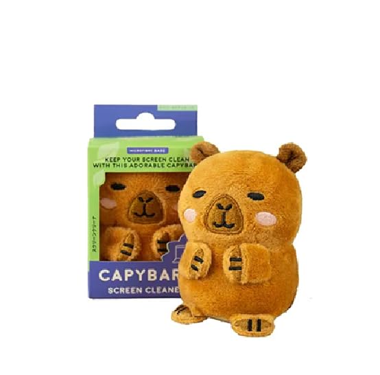 Gift Republic Capybara Screen Cleaner Buddy, Brown