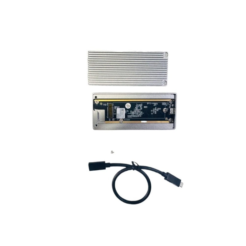 40Gbps M.2 NVMe SSD Enclosure Installation Aluminum NVMe Case, Support 2280 M2 Solid State Drive, Compatible with Thunderbolt 3/4 USB4/3.2/3.1/3.0