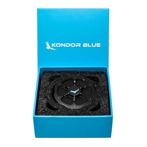 KONDOR BLUE | E Cine Mount Compatible with Sony | Metal Body Cap for Camera Lens Port | Protect Sensor and Port from Dust and Scratches | Low-Profile, Heavy-Duty | Black E-Mount