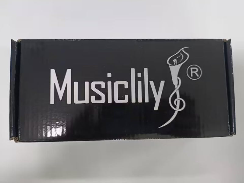 [AUSTRALIA] - Musiclily Pro 52.5mm Vintage 6-Screw Tremolo Bridge 36mm Solid Brass Block for Squier Strat Style Electric Guitar, Black 