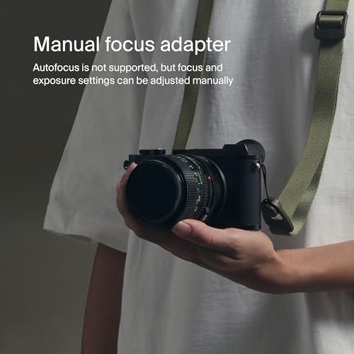 Urth Lens Mount Adapter: Compatible with Leica R Lens to (EF/EF-S) Camera Body