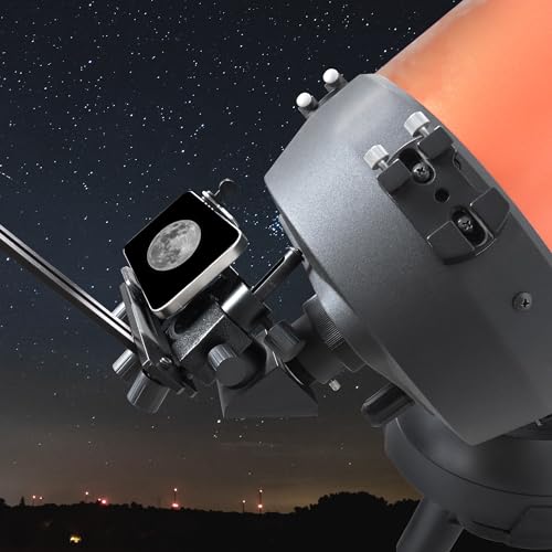 10x25 Waterproof Compact Monocular - Bundle with - Universal Cellphone Telescope Durable Adapter Mount