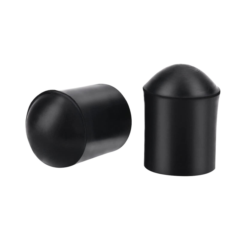 Double Bass Endpin Rubber Tip Stopper, 2PCS Rubber Tip for 1/4 Size String Bass Endpin Protector End Pin Cap Accessory (Inner Diameter: 9.5mm)