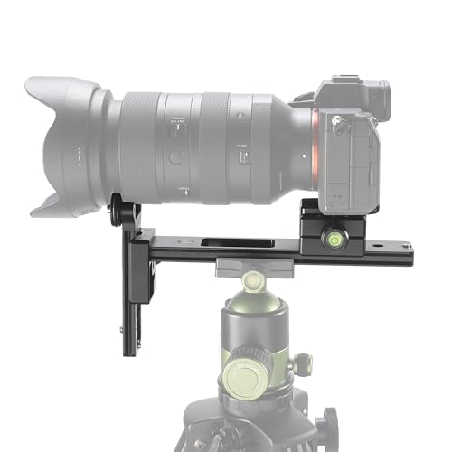 Fotga L200 10kg/22lb Load Telephoto Lens Quick Release Plate Long-Focus Support Holder for Tripod Ball Head DSLR Camera Compatible with Arca Swiss Tripod