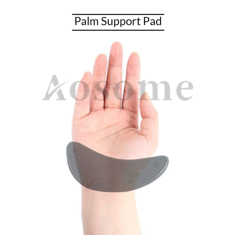 Palm Rest Support Pad Mouse Wrist Rest Support for Office Computer Laptop Typing Pain Relief Black