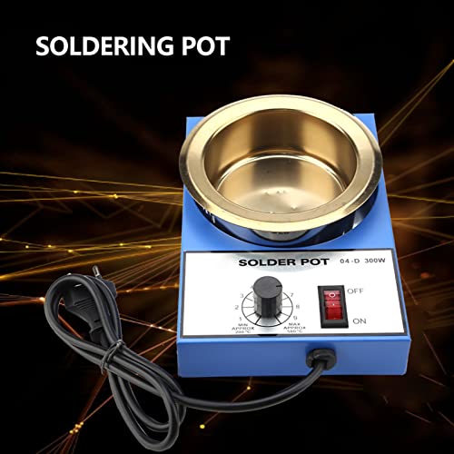 EU Plug 220 V Soldering Pot Tin Oven Soldering Pot Desoldering Bath 300w
