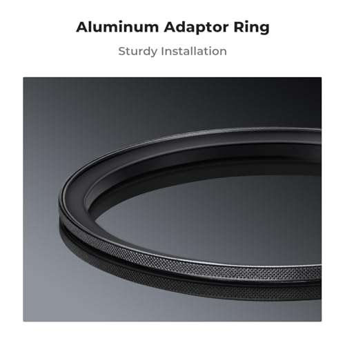 K&F CONCEPT 67-77mm Magnetic Filter Adapter Ring, for 67mm Lens Install 77mm Magnetic Filter 67-77