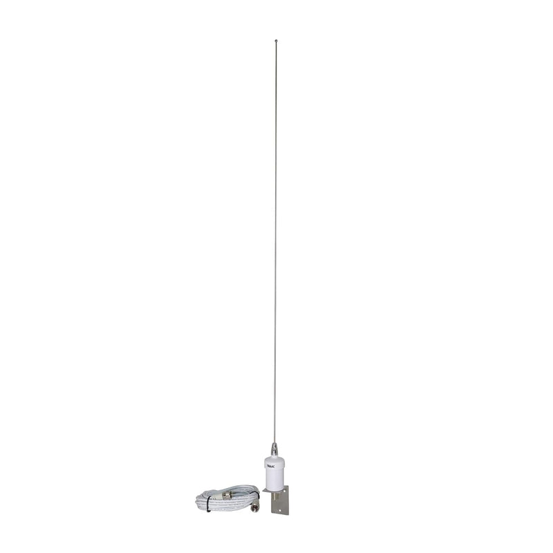 Tram 1600-HC Pretuned 35-Inch VHF Fiberglass Antenna with RG58 Cable and PL-259 Connectors