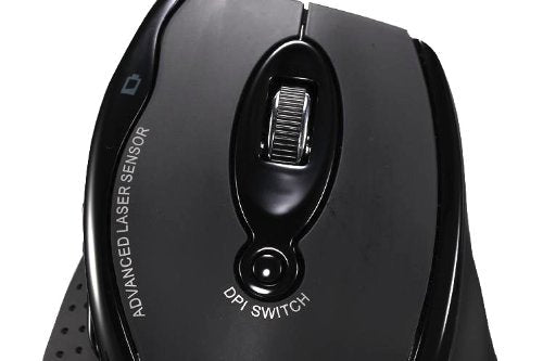 Adesso iMouse G25 - Wireless Ergonomic RF Laser Mouse