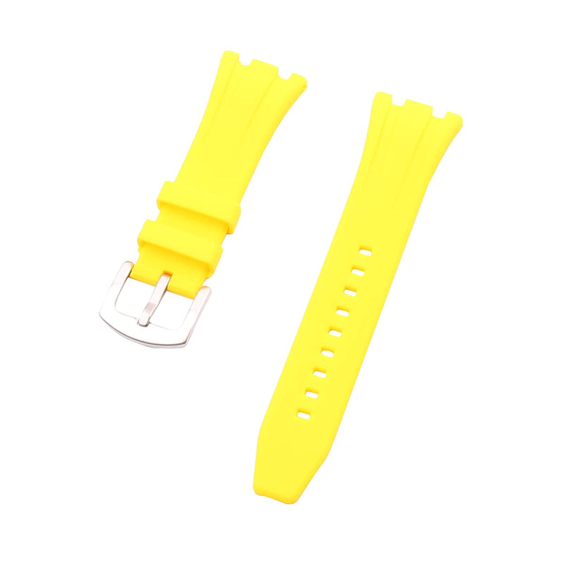Modified Resin watch strap case replacement Fit for Casio G-shock GA-2100 GA-2110 GA-B2100 Outdoor sports waterproof watchbands Wristband bracelet Yellow