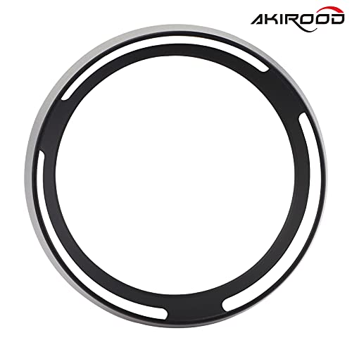 Metal Lens Hood Shade with Cap for Leica Q3 Q3-43 Q2 Q Q-P QP Typ 116 Typ116 Digital Camera Black