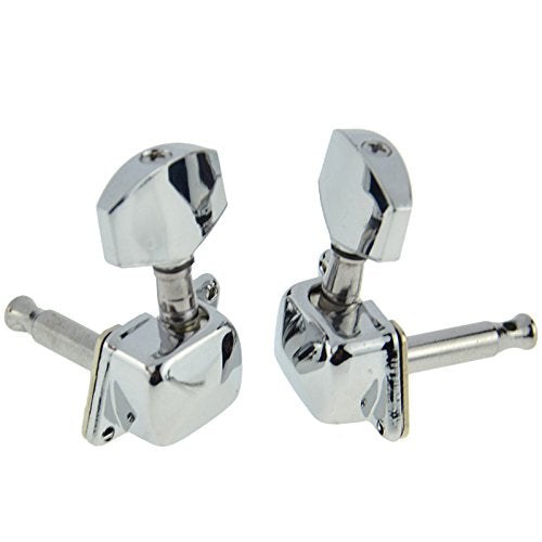 [AUSTRALIA] - Chrome 3R3L Semiclosed Tuning Pegs Machine Heads for Acoustic Guitar 