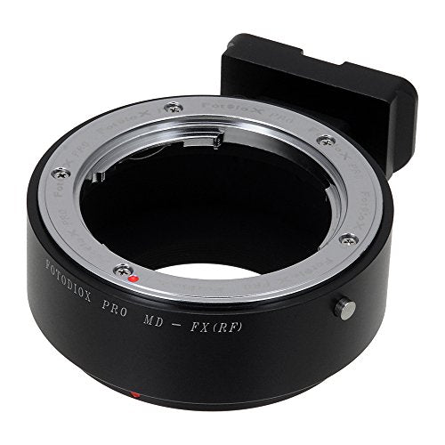 Fotodiox Pro Lens Mount Adapter Compatible with Minolta MD Lenses on Fujifilm X-Mount Cameras, Black, (MD-FXRF-Pro)