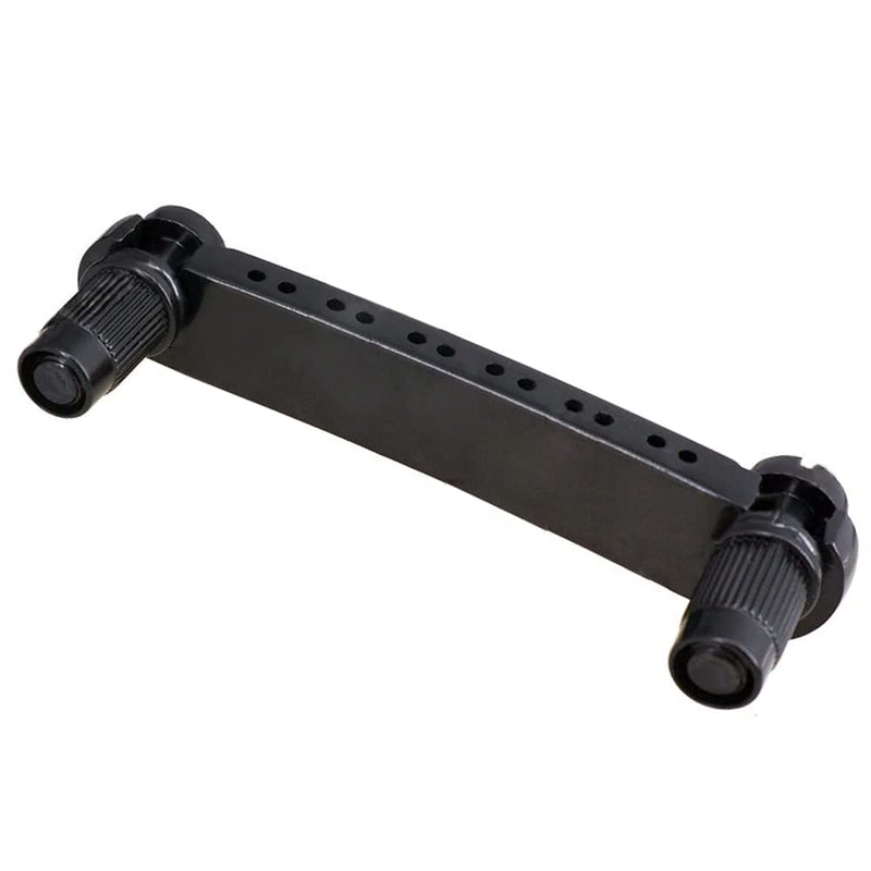 [AUSTRALIA] - JDMoon 12 String Saddle Bridge ABR-1 Tune-o-matic Bridge Tailpiece For Les Paul Guitar Parts (black) black 