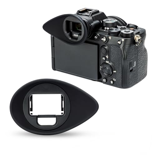 2 Pack FDA-EP21L Soft Silicone Camera Eyepiece Eyecup + A7IV A7RV Eyecup Eyepiece, Camera Viewfinder Eyeshade