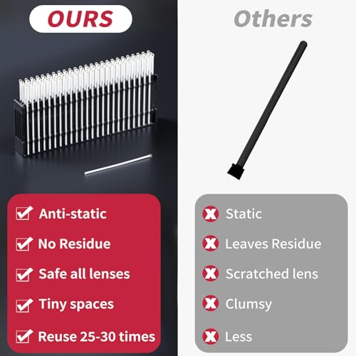 ESD Safe Sensor Cleaning Swab, 2.5mm/0.1inch,No Residue 2.5Mm-Electrostatic adsorption-10PCS