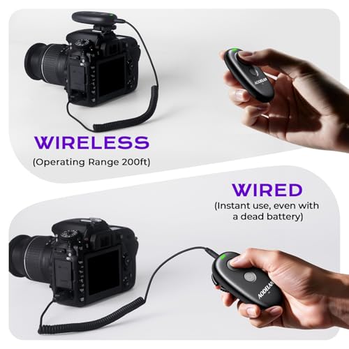 AODELAN for Panasonic Camera Rechargeable Remote Shutter Release