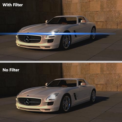 67mm Variable Blue Streak Filter, Special Effects Lens Filter 67mm