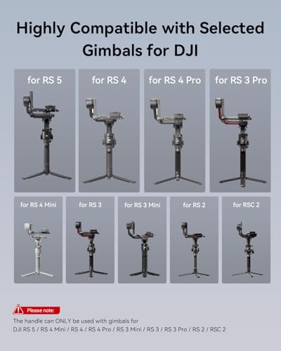 SmallRig Adjustable Sling Handgrip Gimbal Sling Handle, 17.6lb Load