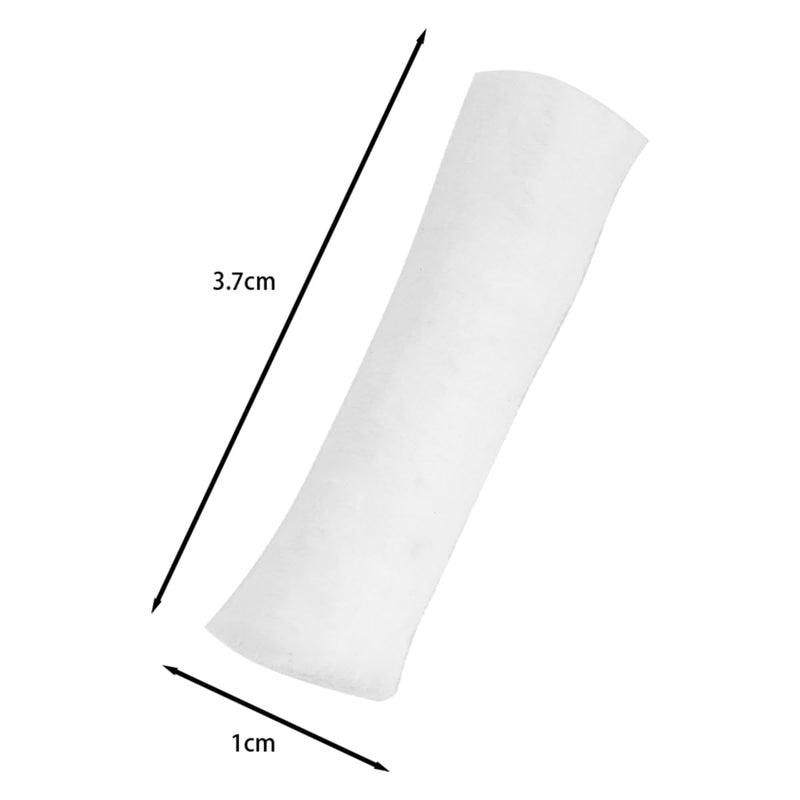 Sarini Pack of 100 Cotton Rolls - Non-Sterile Dental Gauze Cotton Rolls, Medium Nose Adapter, Cotton Ball Rolls for Dental Use and Personal Care
