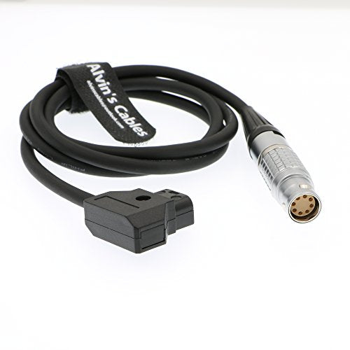 Alvin's Cables 8 Pin Female to D Tap Power Cable for Arri Alexa Mini Amira Camera 39.7in/1m Straight 8 pin
