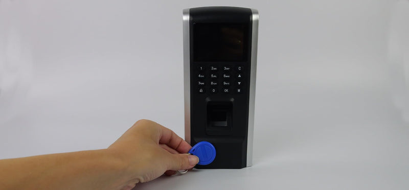 HDWR CTR12 Stamping in the Machine, Time Attendance, Timing Clock with Fingerprint, Password and 125kHz RFID Card System, Scheduling, Employee Time Attendance