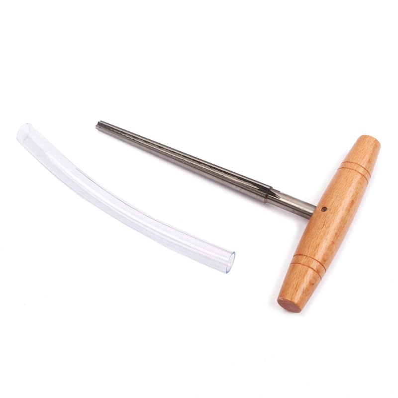 Violin Viola Peg Hole Reamer for 3/4 4/4 Violin with Wood Handle Violin Luthier Tool