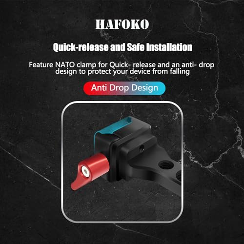 Metal Monitor Handle Phone Holder Compatible for DJI RS5-RS Stabilizer