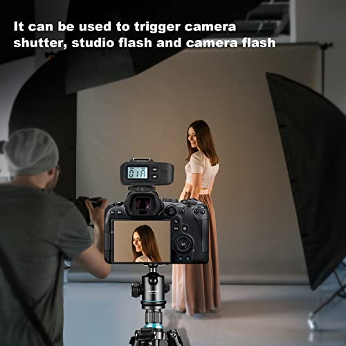 Godox X1R-S TTL 2.4G High Speed Sync Wireless Remote Flash Trigger Receiver Compatible for Sony Camera, 1/8000s, 5 Groups and 32 Channels,2.4G Wireless X System