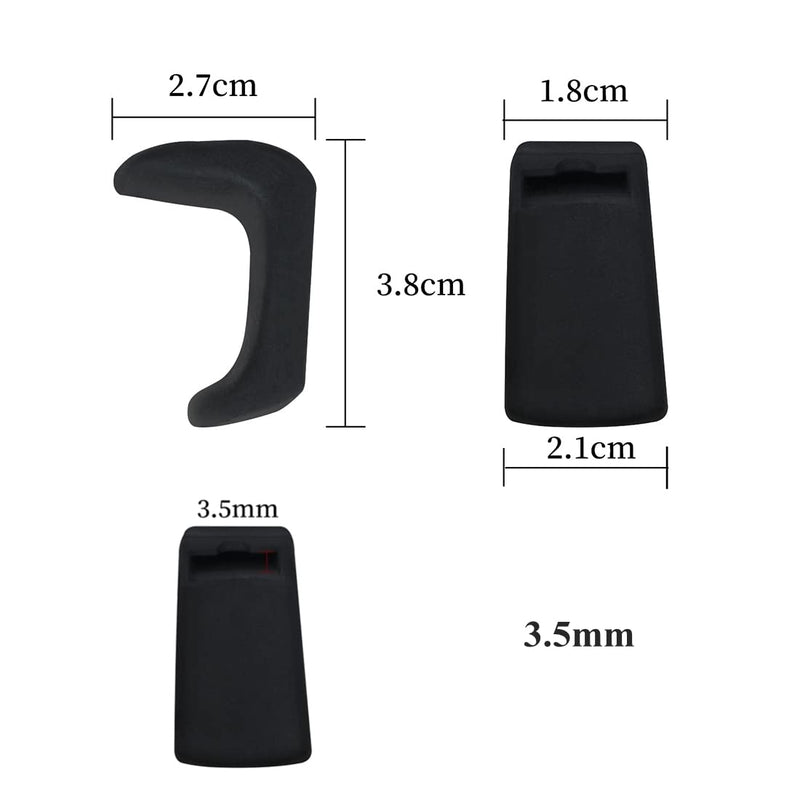 OriGlam Rubber Clarinet Thumb Rest Cushion Protector, Oboe Clarinet Thumb Cushion 1.45-1.75cm Thumb Finger Rest Cushion (3.5mm)