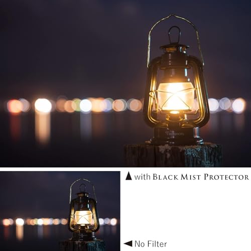 Kenko Lens Protection & Soft Effect Filter Black Mist Protector φ62mm, Multi-coted, 0.25 Soft Effect, for That Perfect Cinematic Scene, Made in Japan 825631 62mm