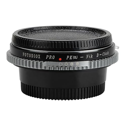 Fotodiox Pro Lens Mount Adapter Compatible with Pentax K AF (KAF) Lenses to Nikon F-Mount Cameras