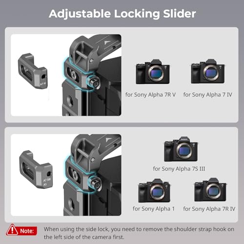 SmallRig HawkLock Cage for Sony A7R V/ A7 IV/ A7S III/ A7R IV/A 1